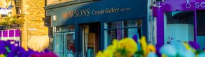 Mawsons shop front on Common Garden Street, Lancaster