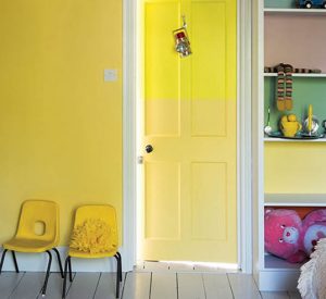Yellow door