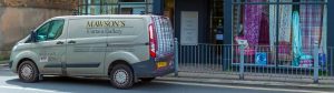 Mawsons Shop front and van